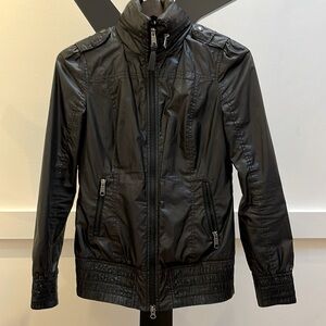 Black Mackage packable windbreaker jacket coat XS